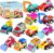 Easter Basket Stuffers for Toddler, 12pcs Pull Back Cars Truck Vehicles Set for Boys Girls, Mini Assorted Construction Vehicle Toy Party Favors, Potty Training Reward Easter Basket Essentials