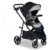 Britax Brook+ Modular Baby Stroller, Ultra-Lightweight Infant and Toddler Stroller with SafeWash Insert and 4 Ways to Stroll, Graphite Onyx