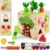 Baby Wooden Activity Cube Center Toys for 1 2 3 4 Years Old Boys Girls Birthday Gifts, 5 in 1 Montessori Educational Learning Sensory Toys for Toddlers Kids 12 18 24 Months Fine Motor Skills Games