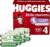 Huggies Little Movers Diapers & Wipes Bundle: Huggies Little Movers Size 4 Baby Diaper, 140ct & Huggies Natural Care Sensitive Wipes, Unscented, 12 Packs (768 Wipes Total) (Packaging May Vary)