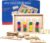 Montessori Learning Toys Slide Puzzle Color & Shape Matching Brain Teasers Logic Game Preschool Educational Wooden Toys for Kids Boys Girls Age 3-7 Years Old Airplane Travel Toys Birthday Gifts