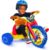 Fly Wheels Mickey and The Roadster Racers 15″Junior Cruiser Ride-on, Ages 3-7, Yellow/Red/Blue, 20″ W x 22.5″ H x 32.83″ L