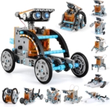 Lucky Doug Toys for Ages 8-13, 12-in-1 STEM Solar Robot Kit Toys Gifts for Kids 8 9 10 11 12 13 Years Old, Educational Building Science Experiment Set Birthday for Kids Boys Girls