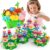 SpringFlower Toys for Girls 3 4 5 6 7 Years Old, Flower Garden Building Kit with Storage case,Educational STEM Toy and Preschool Garden Play Set for Toddlers, 148pcs