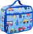 Wildkin Kids Insulated Lunch Box – Durable and Reusable for School & Travel – Trains, Planes, and Trucks