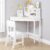 UTEX Kids Desk, Kids Corner Desk and Chair Set, Kids Study Desk with Storage and Hutch for Home School Use,White