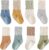 Baby Girls Boys Socks infant Cotton Crew Socks for newborn Non Slip/Anti Skid Toddler Knee-high Socks set