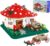 2233PCS Mushroom House Building Blocks,Creative Ideals Treehouse Building Blocks, Best Present for 6+ Boys, Girls or Adults