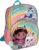 AI ACCESSORY INNOVATIONS Gabby’s Dollhouse 16” Backpack, Girls Iridescent Rainbow School Bag With Floating Confetti, Pink