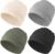 Konssy 6 Pack Baby Beanie Hats for Unisex, Toddler Beanies Baby Girl Boy Hat Warm Cap for Baby, Infant, Toddler