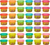 Play-Doh Bulk 42-Pack of 1-Ounce Cans, Easter Basket Stuffers for Girls & Boys, Party Favors, Kids Arts & Crafts, Preschool Toys, Ages 2+ (Amazon Exclusive)