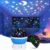 Night Light for Kids,Boys Dinosaur Toys for 3 4 5 6 7 8 Year Old Boys,Star Projector 360 Degree Rotation – 4 LED Bulbs 16 Light Color Changing with USB Cable,Christmas Stocking Stuffers for Kids