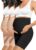 “Baby Bump” Premium Maternity Shapewear, High Waisted Mid-Thigh Pregnancy Underwear Prevent Chaffing Soft Adominal Support