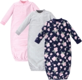 Hudson Baby Baby Girls’ Fleece Gowns