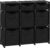 9 Cube Closet Organizers And Storage | Includes All Storage Cube Bins | Easy To Assemble Closet Storage Unit With Drawers | Room Organizer For Clothes, Baby Closet Bedroom, Playroom, Dorm (Black)