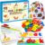 Learning Educational Toys for 2 3 4 5 6 Years Old Boys Girls – See & Spell Matching Letter Game with Alphabet Cards for Kids, Preschool Learning Activities Toys, for Toddlers Kids