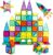 STEM Magnetic Tiles 70pcs, Montessori Sensory Building Blocks for Toddlers Ages 3+ Educational Construction Toys with Stacking Blocks, Creative Learning for Boys & Girls