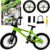 Metal Finger Bike Mountain Bike Toys Functional Kids Finger Bicycle Mini Finger BMX Set Gift for Kid (Green)