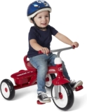 Radio Flyer Red Rider Trike for Ages 2.5–5, Three Wheel Toddler Bike, Kids Tricycle, Outdoor Riding Toy, Durable Steel Frame, Adjustable Seat, Classic Red, Amazon Exclusive