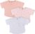 Gerber Baby Girls’ Toddler 3-Pack Short Sleeve Tees