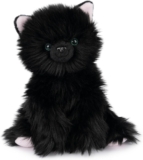 GUND Xavier Kitten Plush, Premium Cat Stuffed Animal for Ages 1 and Up, Black, 9”