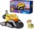 Paw Patrol: The Mighty Movie, Construction Toy Truck with Rubble Mighty Pups Action Figure, Lights and Sounds, Kids Toys for Boys & Girls 3+