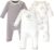 Touched by Nature Baby Girls’ Organic Cotton Coveralls