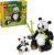 LEGO Creator 3 in 1 Wild Animals Panda Family – Building Toy with 3 Building Options, Panda, Penguin, or Orca – Animal Figures for Kids, Girls and Boys, Ages 8+ – Gift Idea for Birthdays – 31165