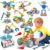 10 in 1 STEM Toys for 4 5 6 7 8+ Year Old Boy Girl Birthday Gifts Building Toys for Kids Ages 4-8 5-7 6-8 Educational Stem Activities for Boys 4-6 8-10 Construction Creative Games Easter Idea Gift