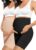 “Baby Bump” Premium Maternity Shapewear, High Waisted Mid-Thigh Pregnancy Underwear Prevent Chaffing Soft Adominal Support