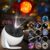 Galaxy Projector, 13 in 1 HD Planetarium Star Projector for Bedroom, 360 Rotating Star Light with Adjustable Knob and Timer for Kids, Ceiling, Gifts, Room Decoration