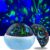 Night Light for Kids,360° Rotating Starry Night Light Projector for Babys,Ocean Wave Projector for Kids Toddlers, Easter Birthday Gifts for Children,Boys Girls Bedroom Decor (Blue)