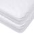 American Baby Company 2 Pack Waterproof Fitted Crib and Toddler Mattress Protector, Quilted and Noiseless Crib & Toddler Mattress Pad Cover, White, 52″x28″x9″