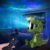 Dinosaur Star Projector Night Light: Galaxy Projector Light for Kids Bedroom Ceiling Decor Christmas Gift（Green）