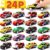 AZEN 24 Pcs Pull Back Cars Party Favors for Kids 4-8 8-12, Mini Vehicles Toy Bulk, Party Favor Race Cars Toys, Goodie Bag Stuffers for Birthday Party