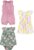 Simple Joys by Carter’s Baby Girls’ 3-Pack Romper, Sunsuit and Dress
