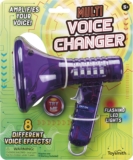 Toysmith Tech Gear Multi Voice Changer – Amplifies Voice with 8 Fun Effects, Fun Toy or Gift for Kids Ages 5+- Christmas Gifts, Stocking Stuffer, 6.5”, Colors May Vary