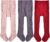 EPEIUS Baby Girls Tights Cable Knit Leggings Stockings Cotton Pantyhose for Newborn Infants Toddlers 3/6 Pack