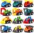 12-Piece Mini Truck Toy Kit – Pull Back Construction Vehicles for Kids, Great Party Favors, Birthday Gifts, Classroom Rewards, and Stocking Stuffers