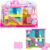 Barbie Mini BarbieLand Doll House Sets, Mini Dreamhouse with Surprise 1.5-inch Doll, Furniture & Accessories, Plus Elevator & Pool