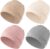 Konssy 6 Pack Baby Beanie Hats for Unisex, Toddler Beanies Baby Girl Boy Hat Warm Cap for Baby, Infant, Toddler