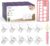 Nuliie 10PCS Flange Sizing Kit 13/15/17/19/21mm for 24mm Flange/Shield of Most Pumps, Silicone Flange Insert for Momcozy/Spectra/Bellababy Breast Pump, Breastfeeding Essential Pumping Kit for Moms