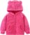 AMIYAN Bear Ears Shape Fleece Warm Hoodies Clothes Toddler Zip-up Light Jacket Sweatshirt Outwear For Baby Boys