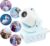 Projectables 45028 Disney Princess LED Girl 6-Image Night Light, 1 Pack, Blue Frozen II