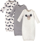 Touched by Nature Unisex Baby Organic Cotton Gowns