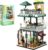 Street View Mini Building Blocks Coffee House Shop Store Building Kit Simulation Construction Educational Creative Toy for Boys Girls Age 8+ 1025 pcs