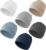 Konssy 6 Pack Baby Beanie Hats for Unisex, Toddler Beanies Baby Girl Boy Hat Warm Cap for Baby, Infant, Toddler