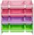 HoneyCanDo Kids Toy Storage Organizer With Bins, Pastel