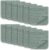 Muslin Burp Cloths Large 100% Cotton Hand Washcloths for Boys & Girls, Baby Essentials Extra Absorbent and Soft Burping Rags for Newborn Registry (Green, 12-Pack, 20″ X10″)