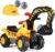 Play22 Toy Tractors for Kids Ride On Excavator – Music Sounds Digger Scooter Bulldozer Includes Helmet with Rocks – Pretend Play – Toddler Construction Truck